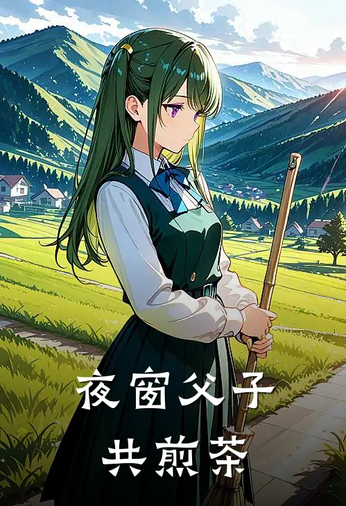 夜窗父子共煎茶