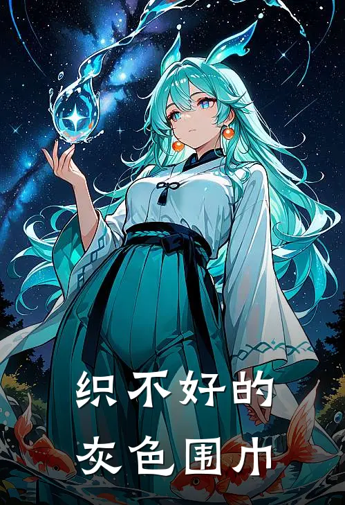 织不好的灰色围巾