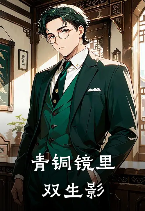 青铜镜里双生影