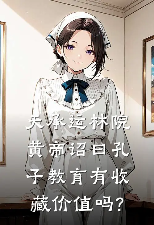 天承运林院黄帝诏曰孔子教育有收藏价值吗?