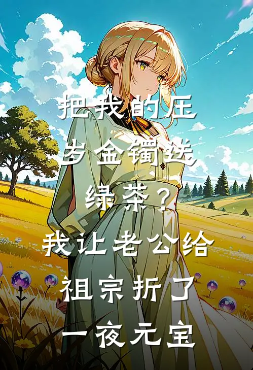 把我的压岁金镯送绿茶？我让老公给祖宗折了一夜元宝