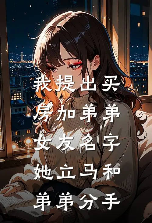 我提出买房加弟弟女友名字，她立马和弟弟分手