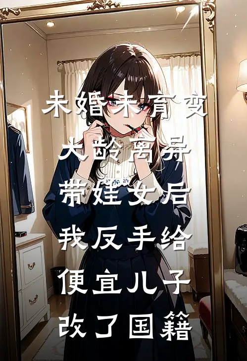 未婚未育变大龄离异带娃女后，我反手给便宜儿子改了国籍(抖音热门)完整版免费小说_完结版小说推荐未婚未育变大龄离异带娃女后，我反手给便宜儿子改了国籍(抖音热门)