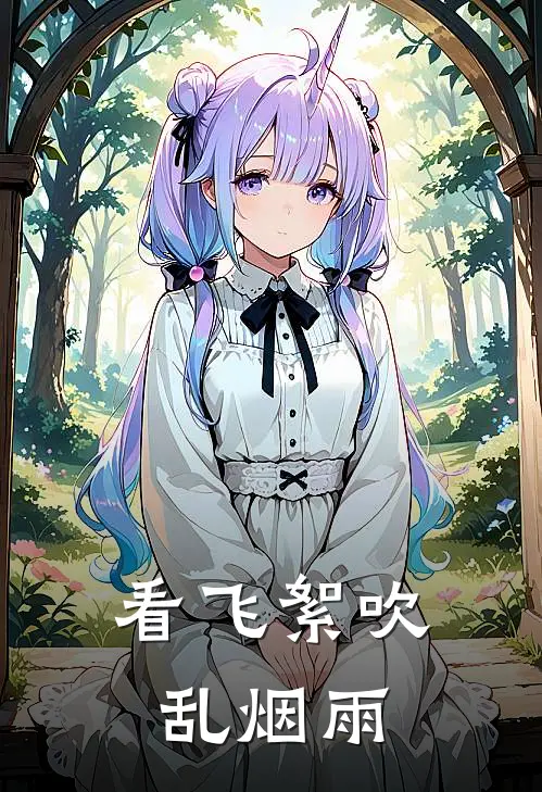 看飞絮吹乱烟雨