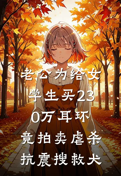 老公为给女学生买230万耳环，竟拍卖虐杀抗震搜救犬