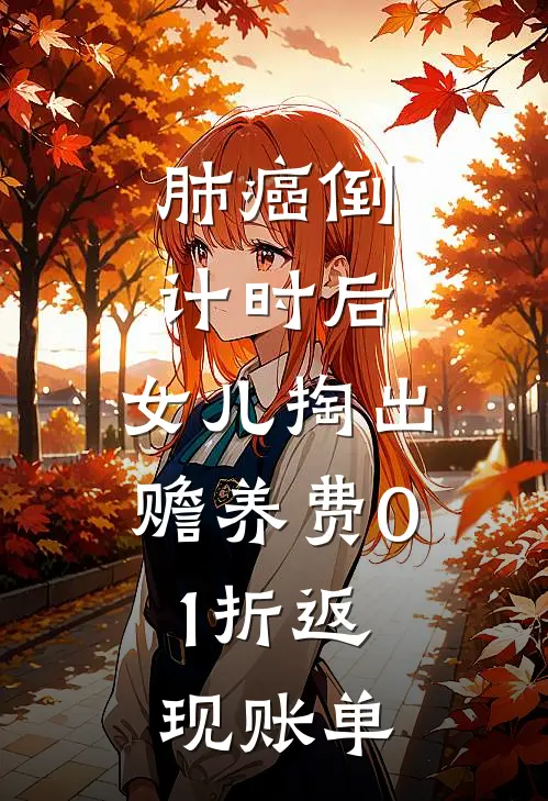 肺癌倒计时后，女儿掏出赡养费0.1折返现账单